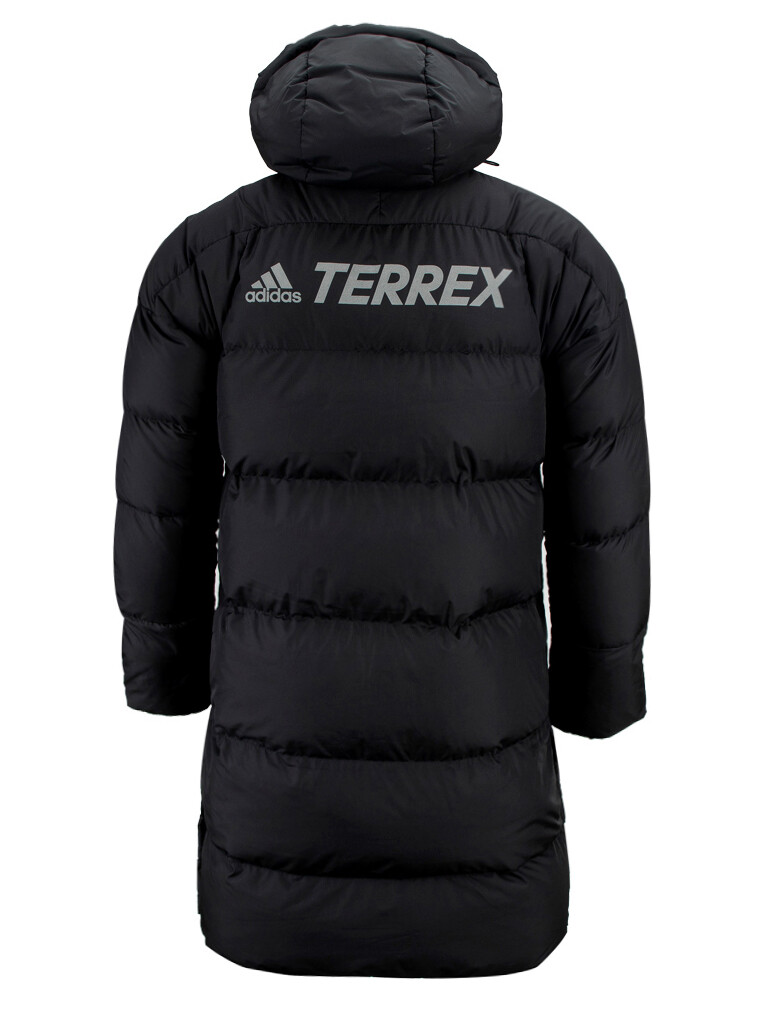 adidas hooded down jacket